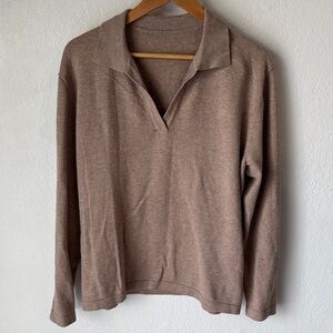 Commense Collared Sweater